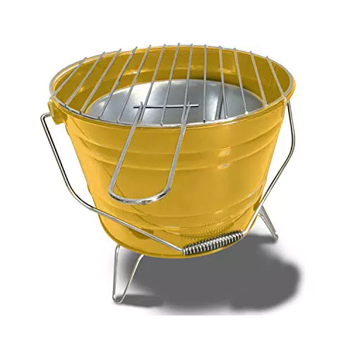 ACTIVA Camping Grill I Premium Mini Grill mobil & kompakt I Leistungsstarker & stilvoller Holzkohlegrill für ein gelungenes Barbecue