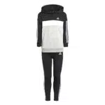adidas Mädchen Trainingsanzug Essentials 3-Stripes Tiberio