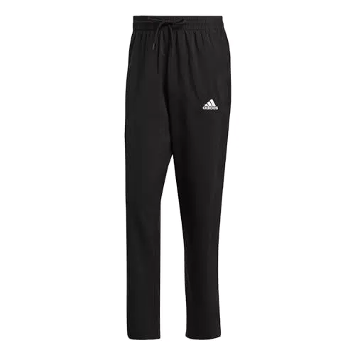 Adidas Herren Aeroready Essentials Stanford Hose mit offenem Saum und kleinem gesticktem Logo.