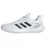 Adidas Herren Tennisschuhe Defiant Speed - Niedrig, Weiß/Schwarz/Silber