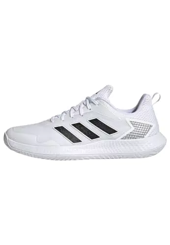 Adidas Herren Tennisschuhe Defiant Speed - Niedrig, Weiß/Schwarz/Silber