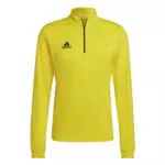 adidas Herren Ent22 Tr Top Sweatshirt - Team Gelb/Schwarz