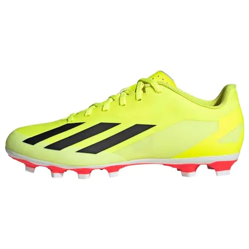 Adidas Unisex Crazyfast.4 Sneaker - Gelb/Schwarz/Weiß
