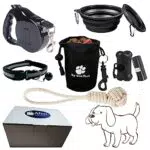 Hundezubehör Set für kleine und mittelgroße Hunde – Ideal für Gassi & Reisen