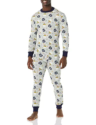 Disney Marvel Star Wars Herren Schlafanzug-Sets - Eng anliegend & Winterfest