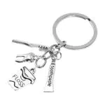 Schlüsselanhänger Zahnpasta Zahnbürste - Geschenk für Zahnarzt & Dentalhygieniker