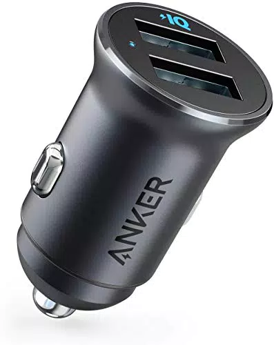 Anker Autoladegerät mit dualem USB-Anschluss für iPhone, iPad, Galaxy und mehr