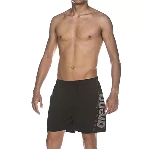 Arena Fundamentals Logo R Herren Strand- und Pool-Boxershorts