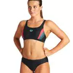 arena Feel Threefold R Sportlicher Damen-Bikini, Slip zum Binden