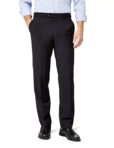 GARDEUR Herren NINO Anzughose, Schwarz