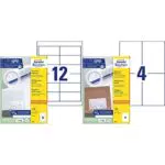 AVERY Zweckform 4781 Adressaufkleber 30 Blatt, weiß