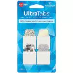 AVERY Zweckform Haftstreifen transparent/silber - Beschreibbare Index Tabs Folie