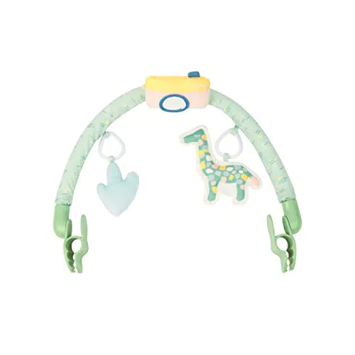 Badabulle Spielbogen für Kinderwagen, Babybett und Babywippe - 3 Spielfiguren inklusive