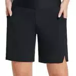 BALEAF Damen Badeshorts Lang - Schnelltrocknende Schwimmhose mit UV-Schutz UPF 50+