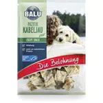 BALU Hundesnacks - Getreidefreie Leckerlis für Hunde mit Zahnpflege, Fischgeschmack