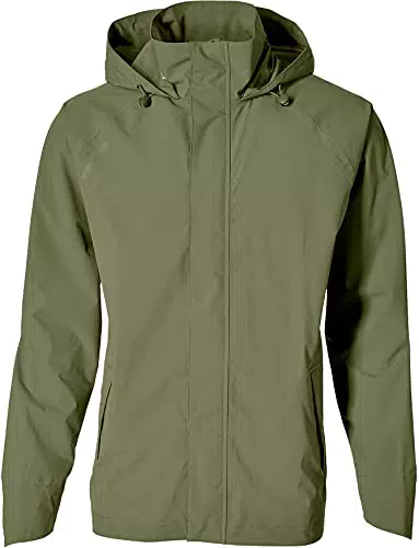 Basil Unisex Hoga Fahrrad-Regenanzug - Olivgrün