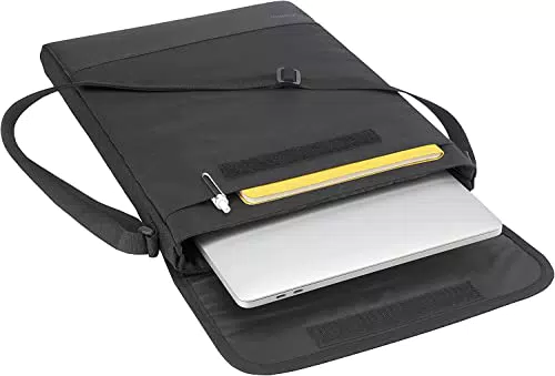 Belkin Laptop-Schutzhülle, kompatibel mit Laptops, Tablets und ChromeBooks der Größen 14 bis 15 Zoll sowie MacBook Pro 16 und 15; zum Geräteschutz; mit Schulterriemen und Tragegriff