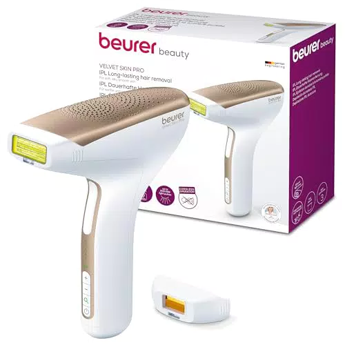 Beurer IPL Velvet Skin Pro - Dauerhafte Haarentfernung für glatte Haut