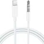 Beyeah Auto Aux Kabel für 3.5mm Klinke - Premium Audio Cable für Stereo/Kopfhörer - Kompatibel mit iPhone 14/13/12/11/X/XS/XR/8/7