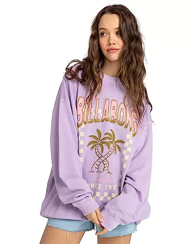 Billabong Ride In Damen Langärmliges Sweatshirt - Violett