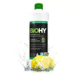 BiOHY Bodenreiniger für Wischroboter + Dosierer, Reinigungsmittel Konzentrat für alle Wisch & Saugroboter mit Nass-Funktion
