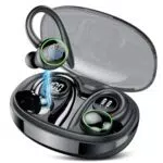 Bluetooth Kopfhörer Sport mit Noise Cancelling und Dual LED-Anzeige