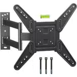 TV Wandhalterung für 26-60 Zoll Fernseher - Schwenkbar und Neigbar, VESA 400x400 mm