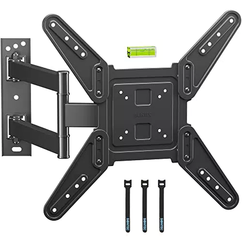TV Wandhalterung für 26-60 Zoll Fernseher - Schwenkbar und Neigbar, VESA 400x400 mm
