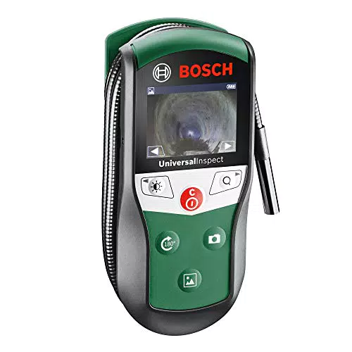 Bosch Inspektionskamera UniversalInspect (Ø8mm Endoskopkamera mit flexiblem 0,95m Kabel und integriertem Speicher)