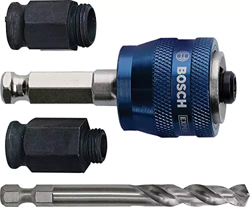 Bosch Professional Power Change Plus Starter Kit Set für Holz, Kunststoffe, Metalle
