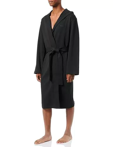 BOSS Herren Bademantel Be Bold Schwarz