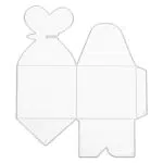 Stanzformen für Süßigkeiten-Geschenkboxen und Papierhandwerk
