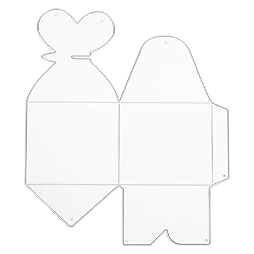 Stanzformen für Süßigkeiten-Geschenkboxen und Papierhandwerk