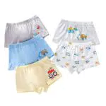 Kid Boxershorts Jungen Unterhosen aus Baumwolle - Dinosaurier Design (Größe 110-116)