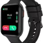 Smartwatch BT3 von BRIBEJAT - HD Fitnessuhr mit 28 Sportmodi und Pulsmesser - Wasserdichter Fitness Tracker - Kompatibel mit Android und iOS - Schwarz