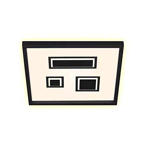 Briloner Leuchten LED Deckenleuchte mit Hintergrundbeleuchtung - 22 Watt, 3.000 Lumen, 3.000 Kelvin