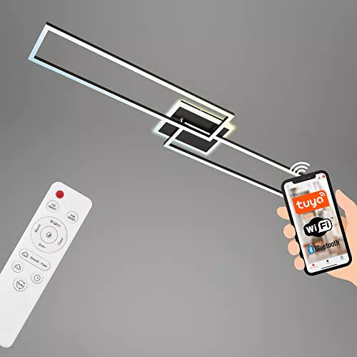 BRILONER Leuchten Smarte LED Deckenleuchte mit Amazon Alexa Kompatibilität