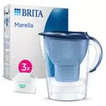 BRITA Wasserfilter Marella inkl. MAXTRA PRO Kartusche - Wasserfilter zur Reduzierung von Kalk, Chlor & mehr