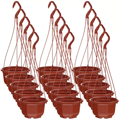 Hängeampel Kunststoff Blumenampel für Pflanzen - Indoor Outdoor Garten Balkon