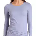 CALIDA Langarmshirt Damen aus hochwertiger Baumwolle - Natürlicher Glanz & glatter Griff