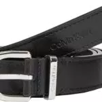 Calvin Klein Damen Ledergürtel - Schwarz