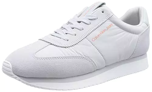 Calvin Klein Jeans Herren Runner Sneaker Retro Wingtip Mix Sportschuhe