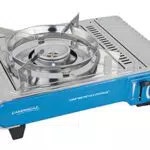 Campingaz Camp'Bistro DLX Stopgaz Gaskocher - 1-flammiger Campingkocher mit 2.200 Watt - Outdoor-Gaskartuschenkocher mit Gas-Stop Funktion und Überhitzungsschutz