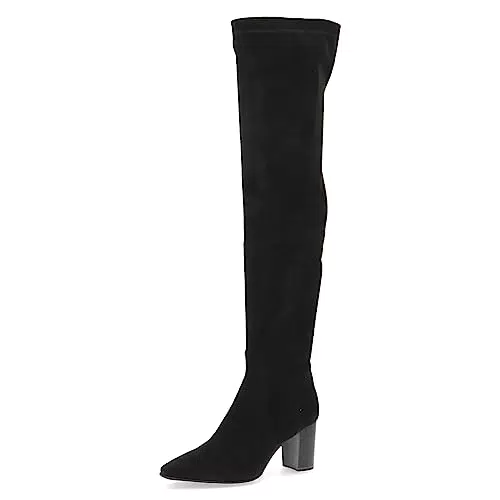 CAPRICE Overknee Stiefel mit Absatz und spitzer Form, Weite G
