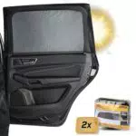 Walser Sonnenschutz Auto für Seitenfenster - UV-Schutz und Kinder Sicherheit
