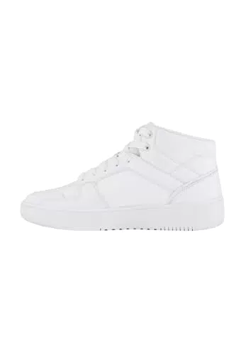 Champion Herren Rebound 2.0 Mid Sneakers, Bianco Grigio Nero Ww014
