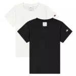 Champion Mädchen Legacy American Classics T-Shirt mit G-C-Logo, 2er Pack.