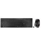 Cherry DW 9500 Slim kabelloses Tastatur- und Maus-Set mit Bluetooth, ergonomische Rechtshändermaus.