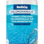 BlueViking Chlortabletten für Pool 5 in 1 - Hochwirksame Multitabs Pool 200g im 1kg Eimer - Chlor Pool Tabletten in EU Premium-Qualität - Einfache