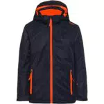 CMP Kinder-Skijacke aus Twill mit abnehmbarer Kapuze